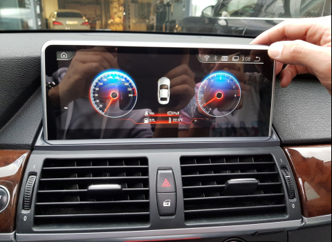 BMW X5 E70. Car Cinema Navigation Android.